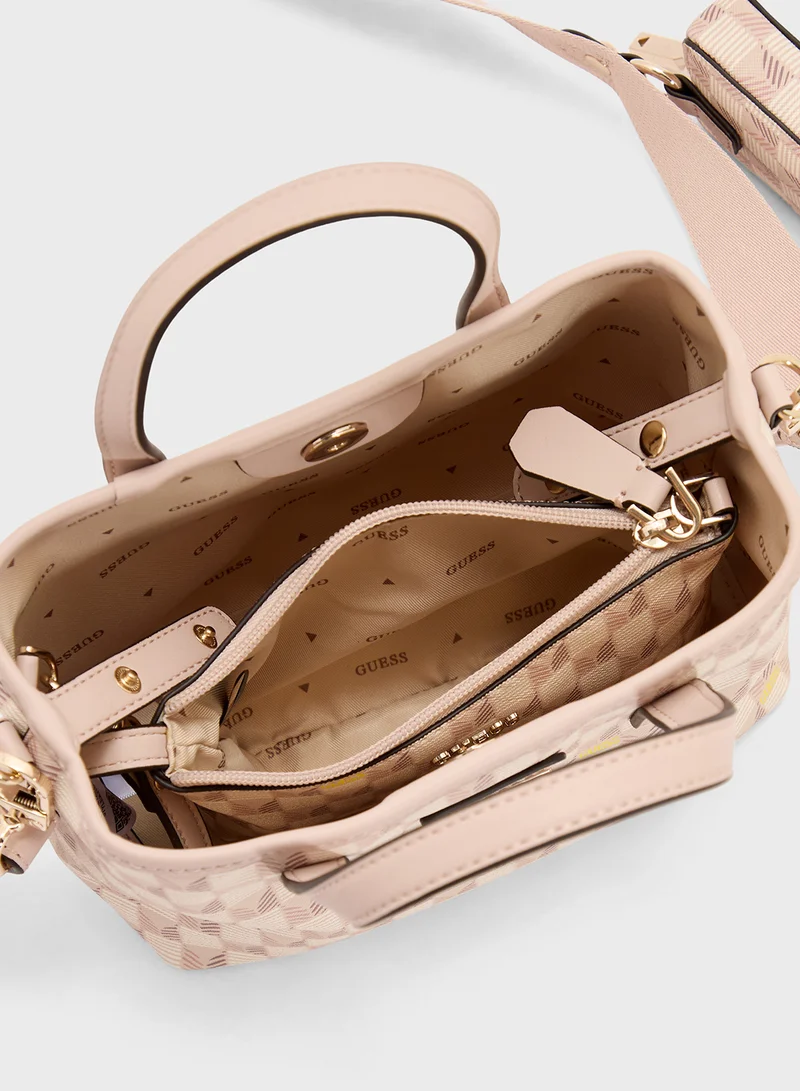GUESS G Wave Mini Crossbody