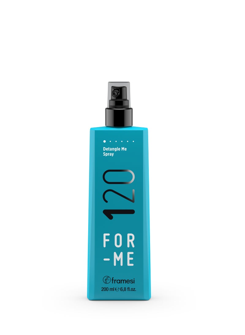 framesi FOR ME - 120 DETANGLE ME SPRAY 200 ML | Combability and Hydration | FOR ALL TYPES OF LONG HAIR - Image 1