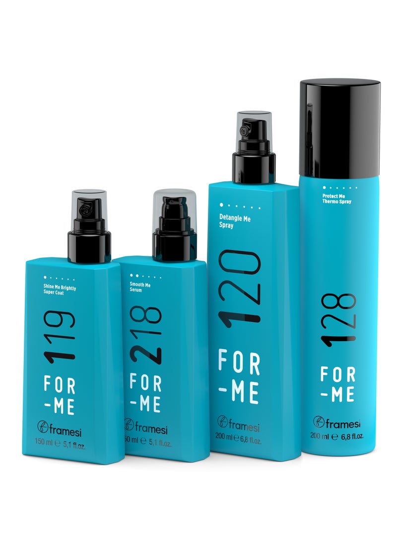 framesi FOR ME - 120 DETANGLE ME SPRAY 200 ML | Combability and Hydration | FOR ALL TYPES OF LONG HAIR - Image 3