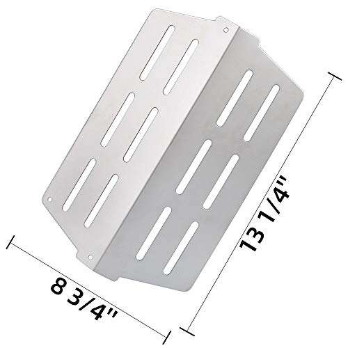 SHINESTAR 65505 Thicker Heat Deflectors Replacement for Weber Genesis 300 Series(Front Control), Including Genesis E/S EP-310, 320, 330, Stainless Steel, 2-Pack - Image 4
