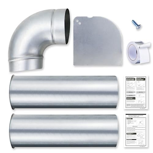 Flngr 3911EZ9131X Upgraded Dryer Venting Kit compatible with LG/Kenmore. replaces 1266802 AH3575086 EA3575086 PS3575086 - Image 1