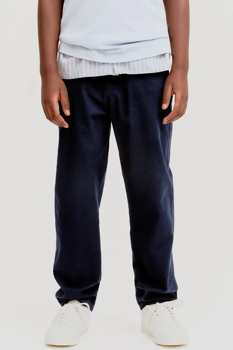 H&M Linen-blend trousers