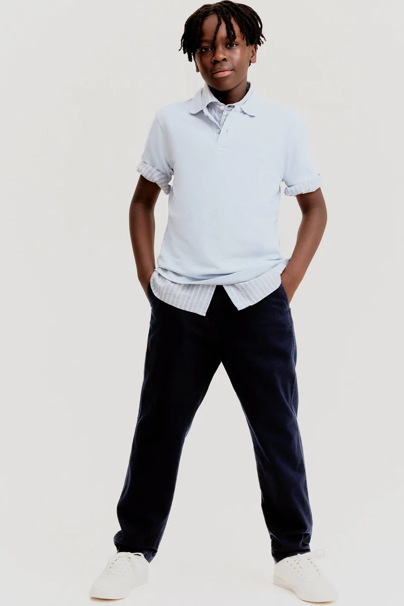 H&M Linen-blend trousers