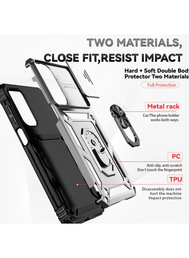 S-TOP Case For Samsung Galaxy A16 5G Sliding Camshield Holder Phone Case - Image 4