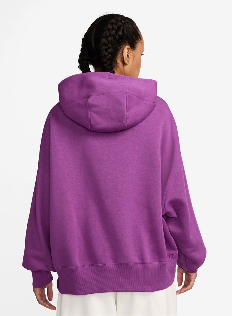 Nike W Nsw Phnx Flc Oos Po Hoodie  - Image 2