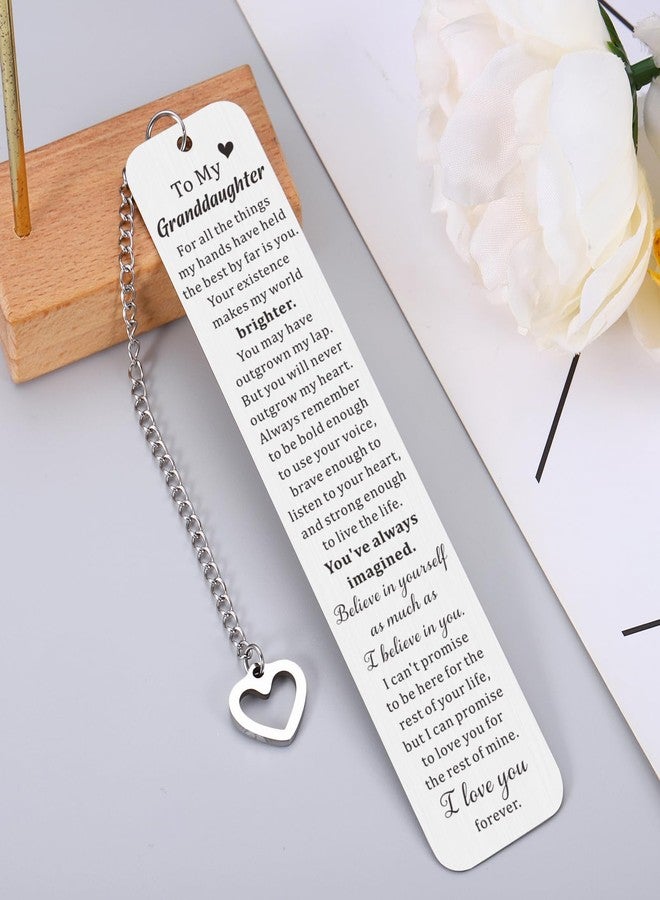 Perleddom College Girls Easter Basket Stuffers Granddaughter Gifts from Grandma Granddaughter Bookmarks for Women 16th 18th Birthday Gift Book Accessories for Book Lovers Teen Girl - Image 3