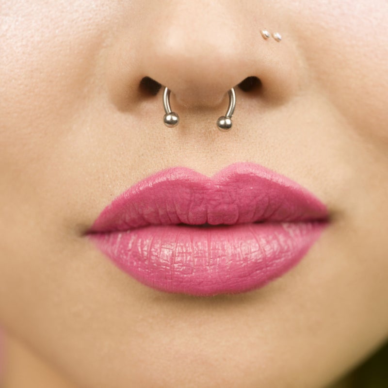 85pcs Body Jewelry Piercing Lot Stainless Steel Nose Horseshoe Lip Tongue Eyebrow Tragus Body Piercing Navel Belly Ring Barbells - Image 4