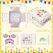 XLSXEXCL Birthday Explosion Gift Box Flying Butterfly Surprise Gift Box Surprise Butterfly Explosion Box DIY Exploding Gifts Box for Birthdays Wedding Mothers Day Anniversaries 79x79x51in - Image 2