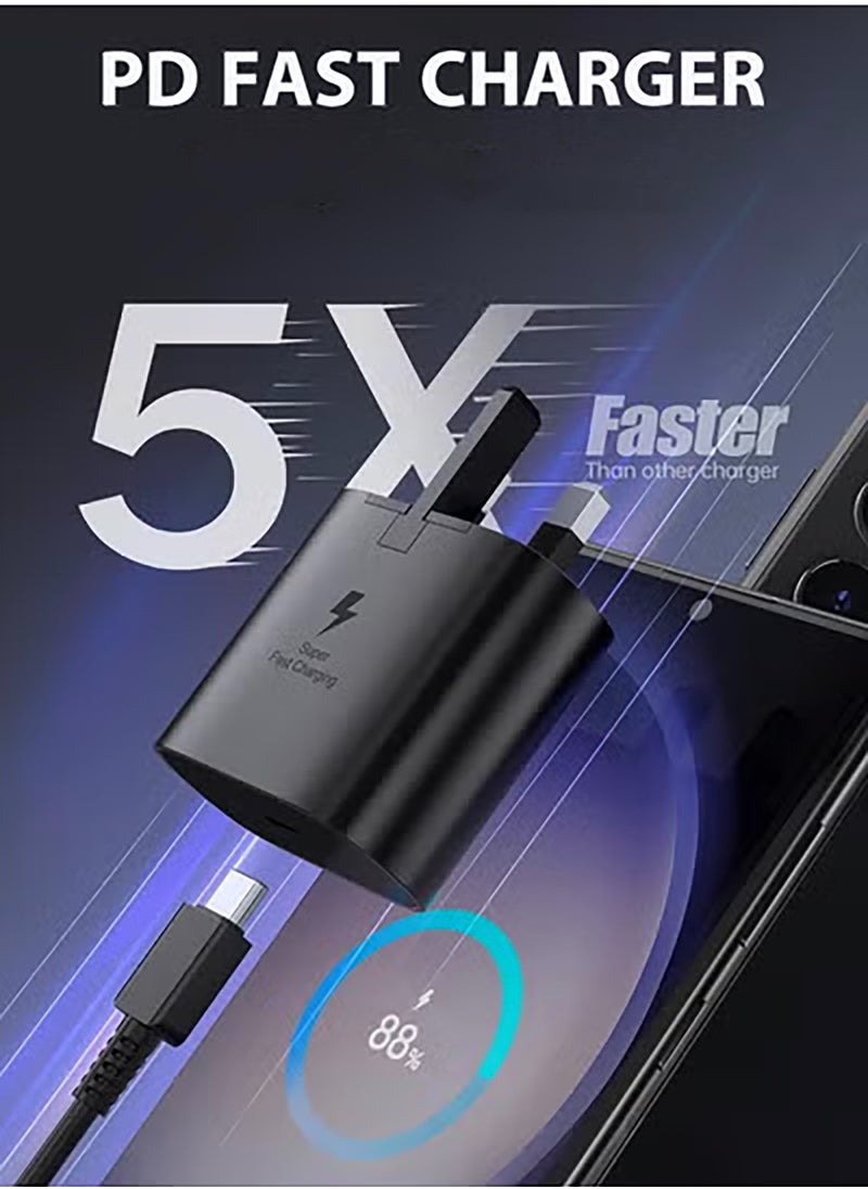 HEROCKX 45W Super Fast Charger for Samsung, Gcstnn PPS PD3.0 USB-C Charger for Samsung Galaxy S23 Ultra S23+ S23 S22 Ultra S21+ A53 5G A54 Z Fold/Flip 4 Tab S8 Ultra, with 1M Type C Cable  - Image 2