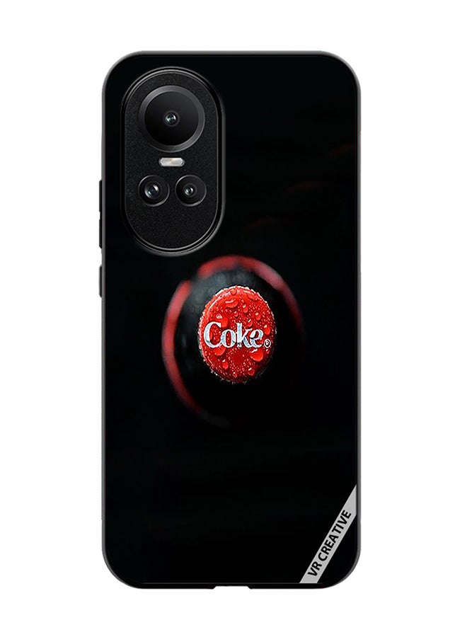 VR CREATIVE Protective Case Cover For Oppo Reno 10 Pro Coke Design Multicolour - Image 1