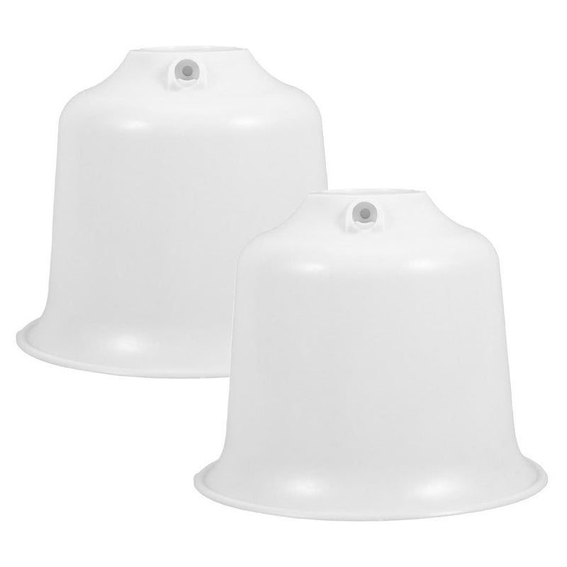 Universal Ceiling Fan Canopy Cover Plastic Cone Cap Replacement Part For Home DIY Maintenance - Image 2