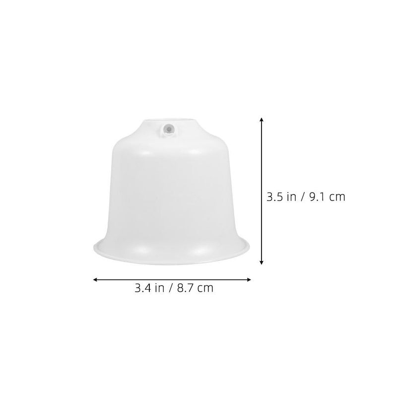Universal Ceiling Fan Canopy Cover Plastic Cone Cap Replacement Part For Home DIY Maintenance - Image 3