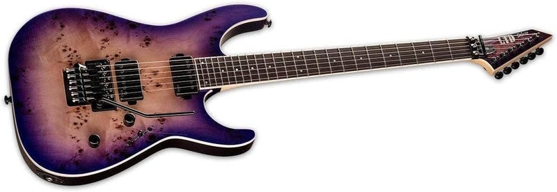ESP جيتار كهربائي ESP 6 String LTD Deluxe M1000 بنفسجي طبيعي متدرج يمين LM1000BPPRNB - Image 4