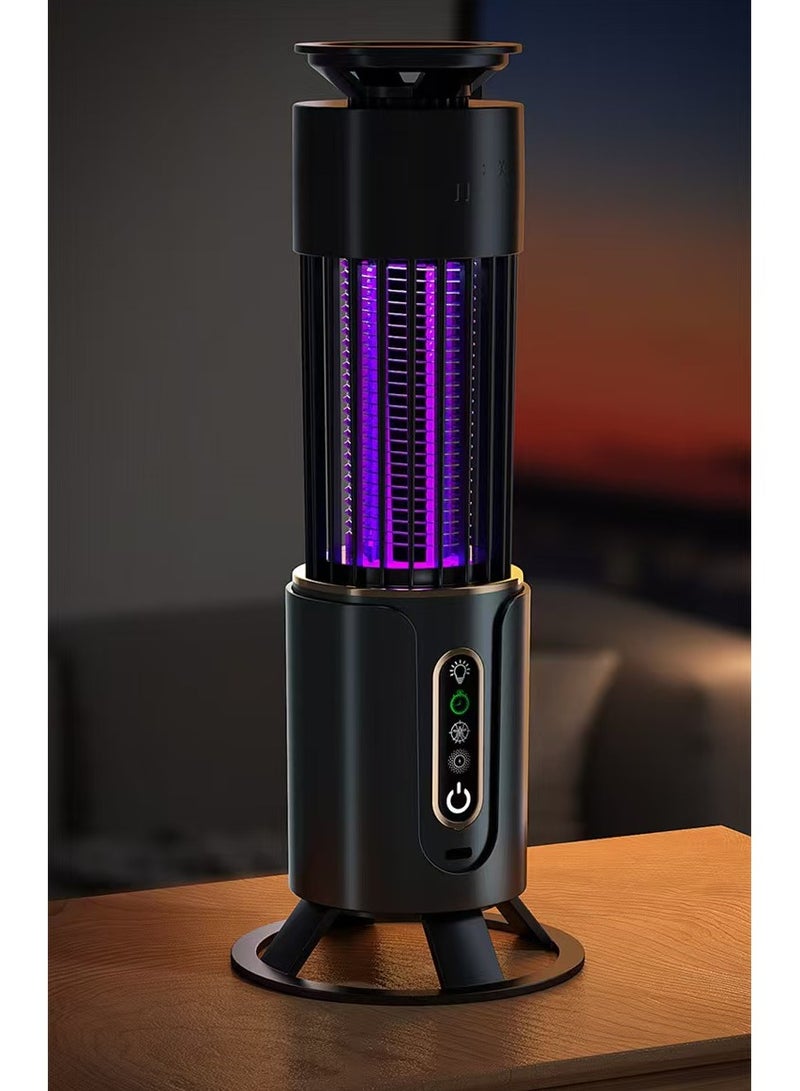 MOYI Electronic Mosquito Killer，Flying Insects Killer，Bug Zapper，Multi Scenario Application, Mosquito Killing Night Light 2-in-1, Electric Shock Mosquito Lamp - Image 3