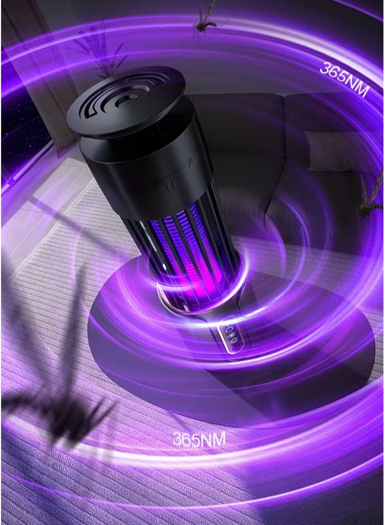 MOYI Electronic Mosquito Killer，Flying Insects Killer，Bug Zapper，Multi Scenario Application, Mosquito Killing Night Light 2-in-1, Electric Shock Mosquito Lamp - Image 5