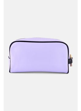 bebe Women Brand Logo Make Up Pouch, Light Purple  - Image 2