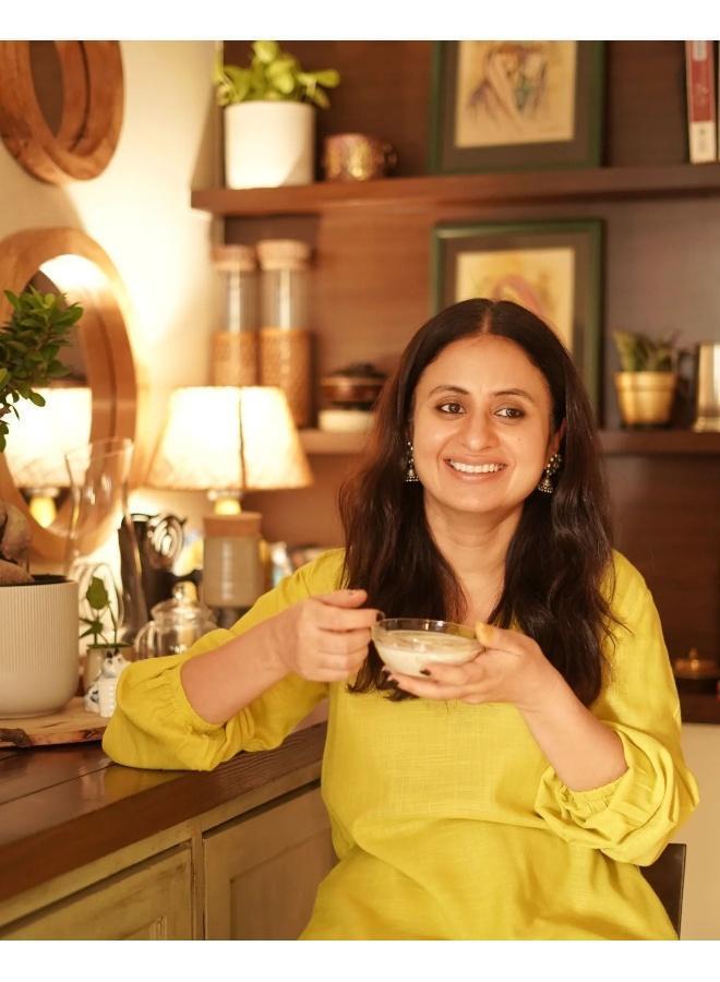 trueBrowns Lime Slub Textured Short Co-Ord Set - Image 3