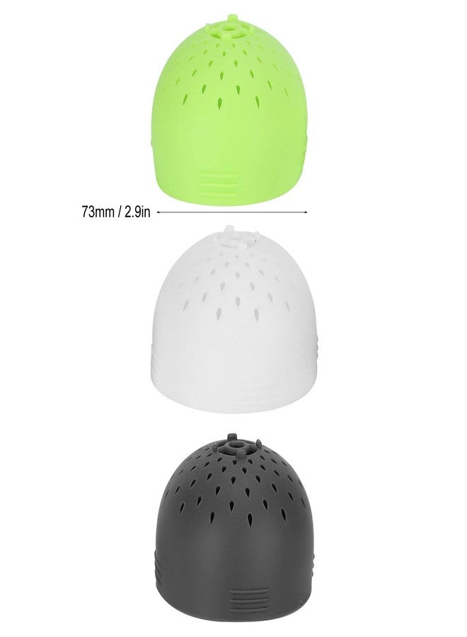 Zerodis 3Pcs Multi-Purpose Silicone Colander, Multi-use Portable Silicone Draining Mini Can Drainer Strainer for Drain Chickpeas Kidney Beans and Tinned Fruit - Image 3