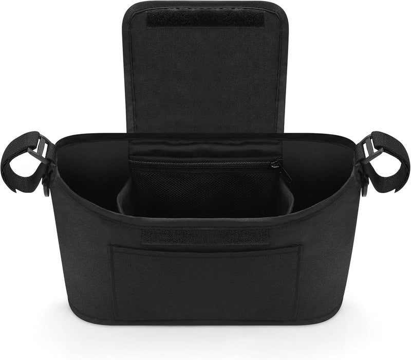 Accmor Universal Stroller Organizer Stroller Bag Caddy Organizer Stroller Organizer Accessories for Uppababy Baby Jogger Nuna Doona Britax Strollers - Image 4