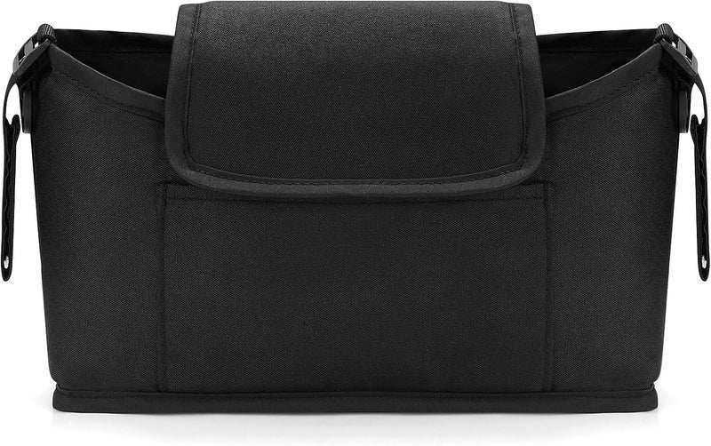 Accmor Universal Stroller Organizer Stroller Bag Caddy Organizer Stroller Organizer Accessories for Uppababy Baby Jogger Nuna Doona Britax Strollers - Image 5