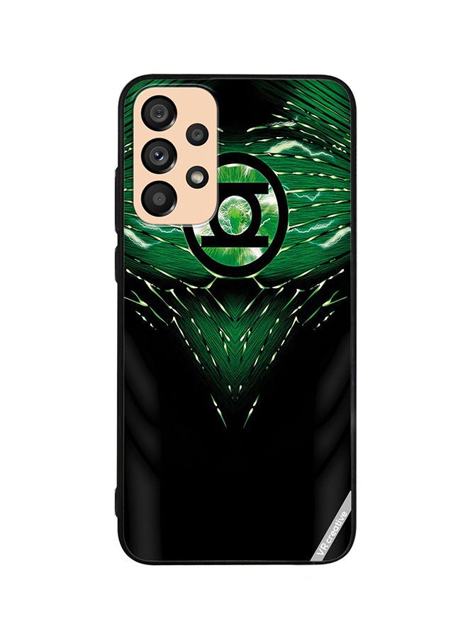 VR CREATIVE Protective Case Cover For Samsung Galaxy A33 5G Jack Kirby Green Lanterns Art Design Multicolour - Image 1