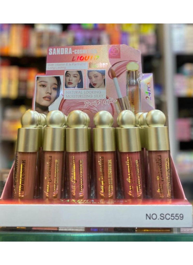 Sandra liquid blush with vitamin E, color 06 - pzsku/Z6FE2E1051C45A15C16C0Z/45/_/1739652792/536b3e91-ee25-44ea-bc31-67005fd8c03b