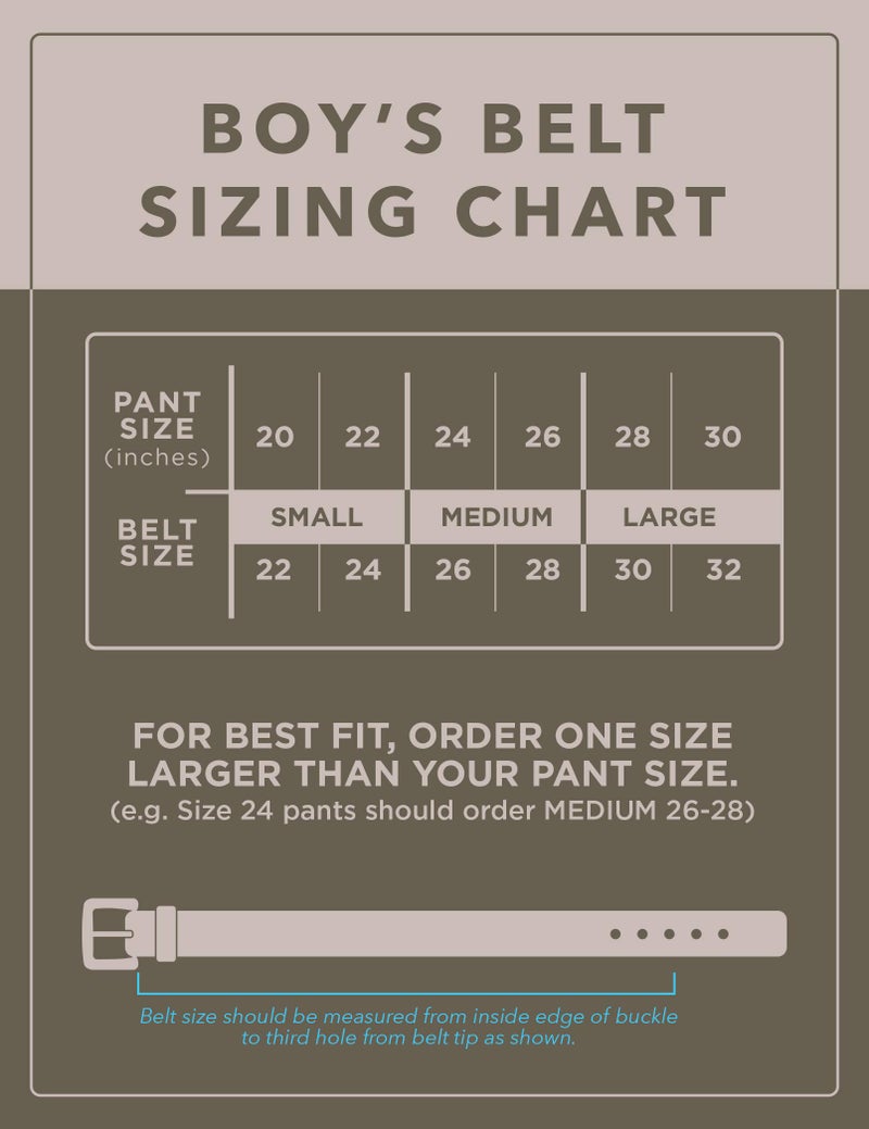 Timberland Boys' Reversible Leather Belt for Kids, Brown/Black, Medium - Image 5