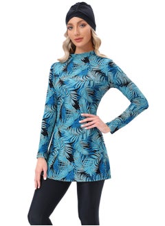 NIBEMINENT 3-Piece Long Sleeve Muslim Swimsuit Set  - Image 1
