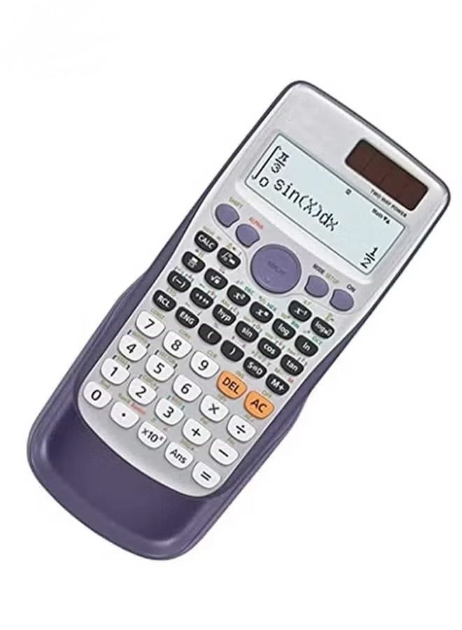 بريمو بلس الة حاسبة علمية fx-991ES PLUS محمولة مع شاشة LCD، متعددة الوظائف للطلاب متعددة الوظائف للمنتجات المكتبية والالكترونيات والرياضيات الاساسية - Image 1