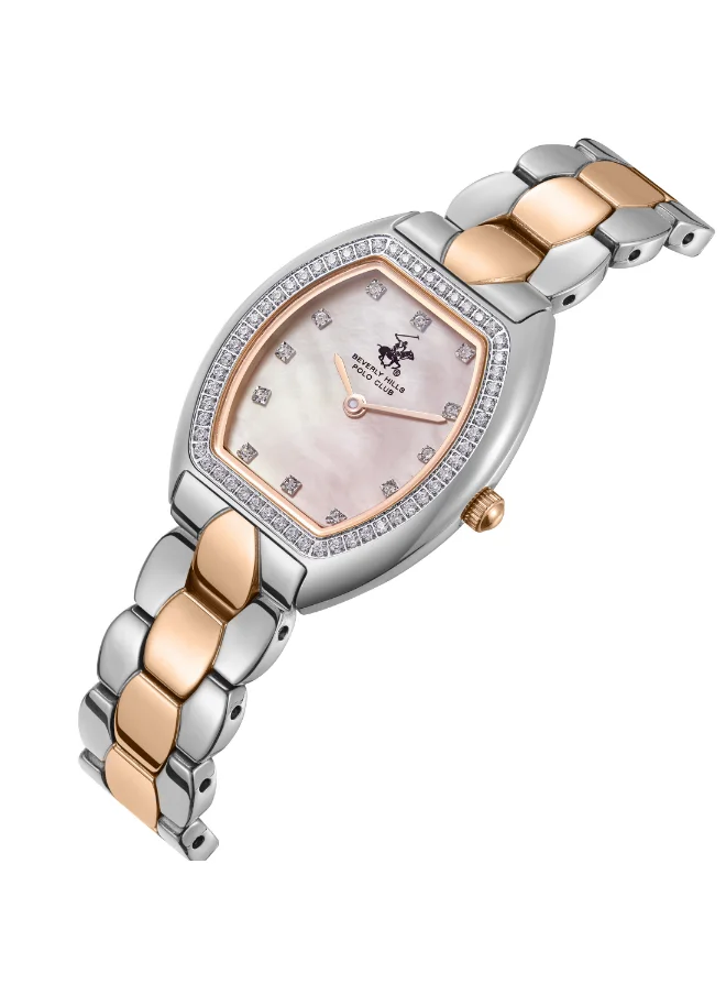 بيفرلي هيلز بولو كلوب BEVERLY HILLS POLO CLUB Women Analog Mother of Pearl Dial Watch - BP3642C.510