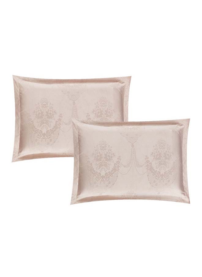 Hours - Hours comforter set with a durable and soft jacquard fabric and a modern and distinctive pattern that satisfies all tastes, 8 pieces, king size - Image 1