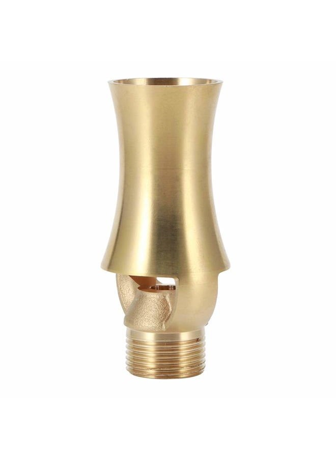 TOPINCN Fountain Nozzle Copper G1/2in Female Thread G3/4in Male Thread Sprinklers Landscaping Spray Head for Swimming Pool - Image 5