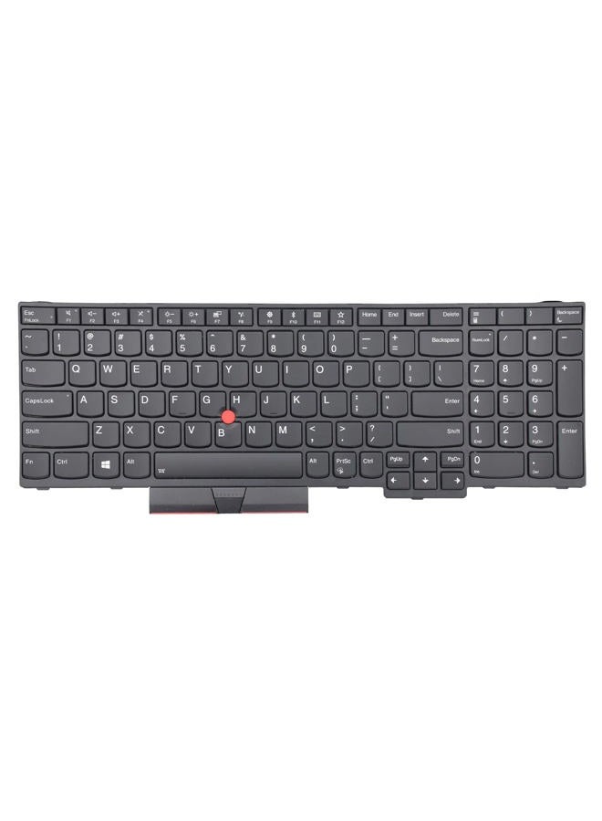 SUNMALL Replacement Keyboard Compatible with Lenovo IBM ThinkPad E580 E585 E590 E595 L580 L590 T590 P52（Not Fit P52s） P53 P53S P72 P73 with Backlit and Trackpoint - Image 2