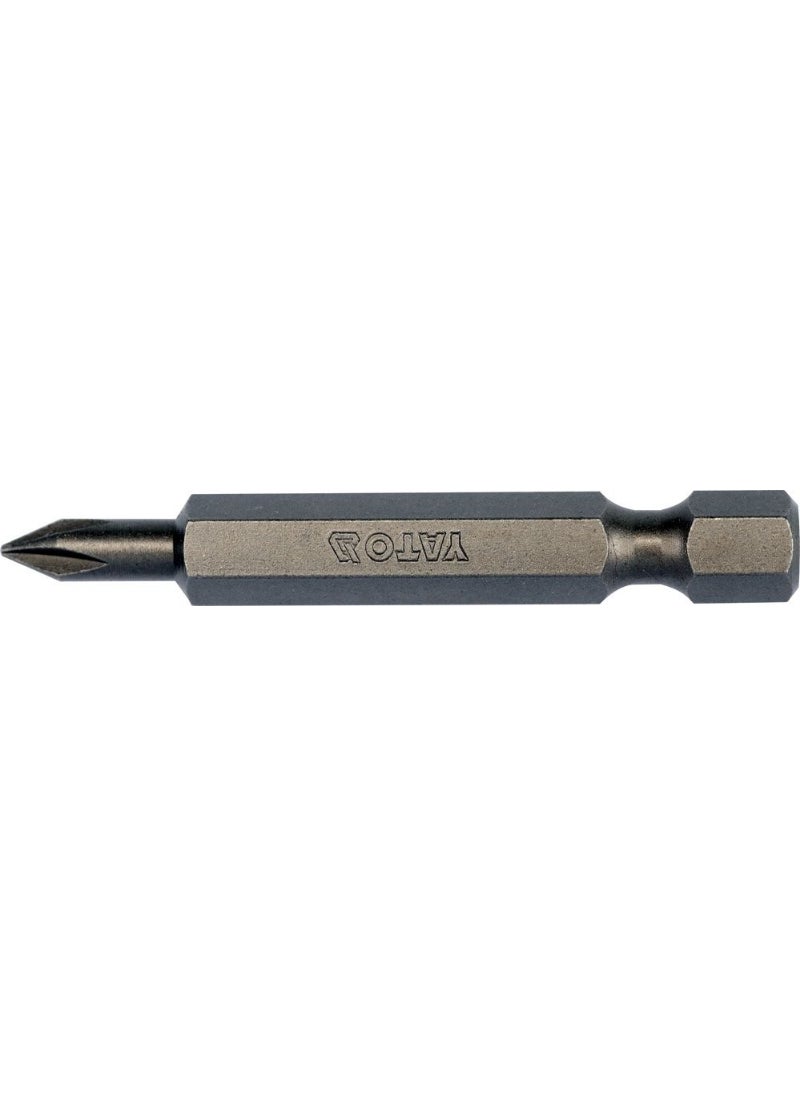 Yato YATO Screwdriver Bits 1/4"x50mm PH0 10pcs/Box YT-78150 