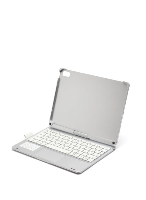 450mAh Wireless Keyboard Case with TouchPad for ipad 10.9 inch 2022 White