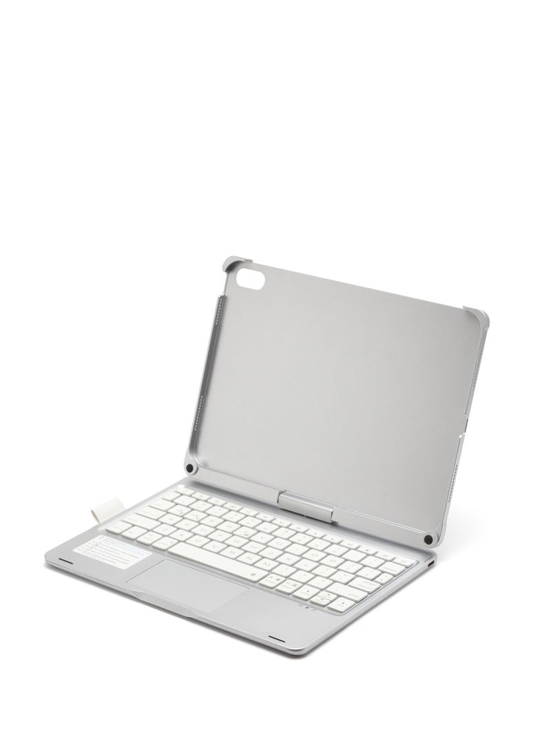 GULFLINK 450mAh Wireless Keyboard Case with TouchPad for ipad 10.9 inch 2022 White  - Image 1