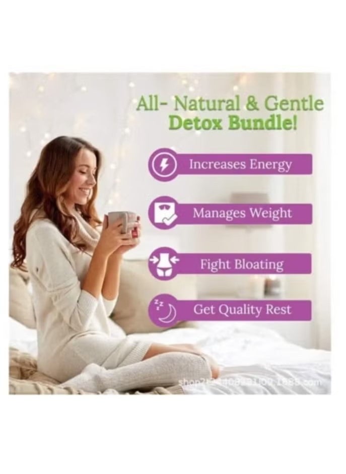 Wins Town - 14 Day Detox Tea Bags, Organic Weight Loss Tea, Promotes Fat Digestion and Absorption, Aids Bowel Movement, Support Healthy Digestive and Metabolism, Reduces Accumulation of Abdominal Fat - Image 1