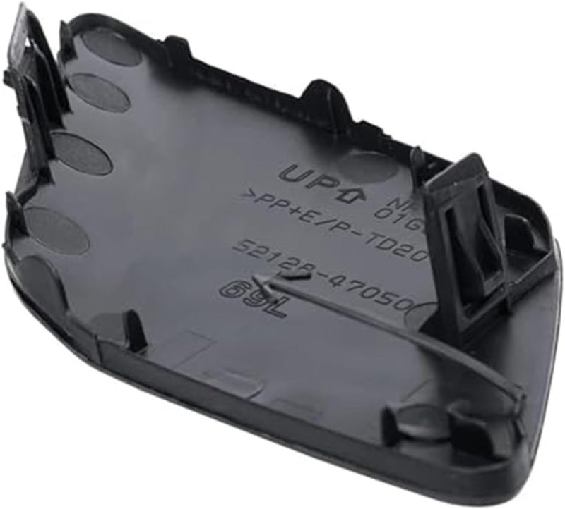 QASULER Side Primed Bumper Tow Hook Cover for Toyota Prius 2016-2017 - Image 2