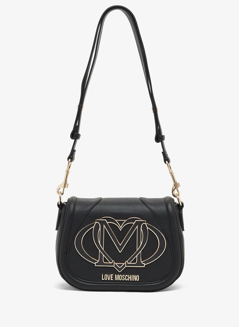 لوف موسكينو حقيبة كروس بودي بسحاب - Image 1