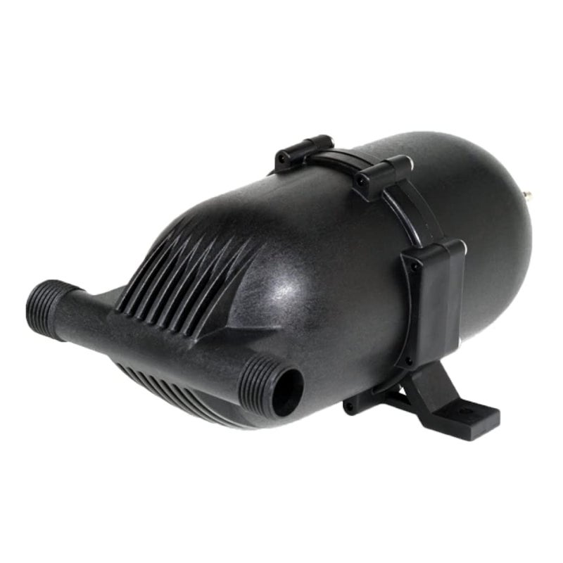 Shurflo 181-201 Accumulator Tank - Bladder-Type Pressure Storage Vessel/Pulsation Dampening Device To Hold Water Under Pressure  Max 125 Psi  1/2"" F-Npt Threaded Port  Nylon Housing  Butyl Diaphragm - Image 1
