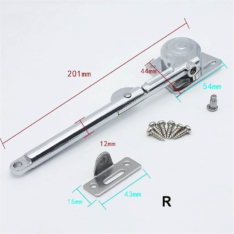 Furniture Hydraulic Support Rod Spring Buffer Soft Close Cabinet Hinge Pneumatic Cupboard Door Hardware Color R - Image 3
