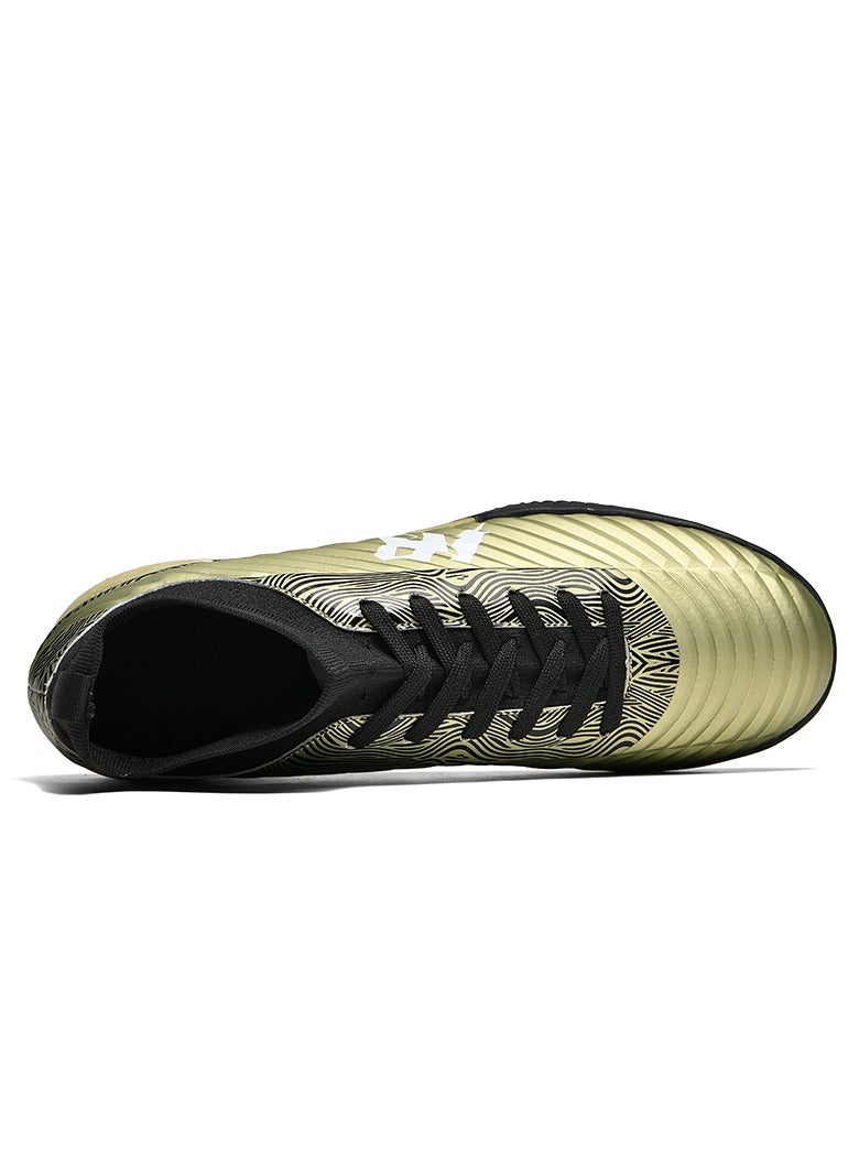 Men Kids Fashion Soccer Shoes Cleats Team Sports Training TF/FG Turf Firm Comfort High-top Football Shoes Outdoor - Image 2