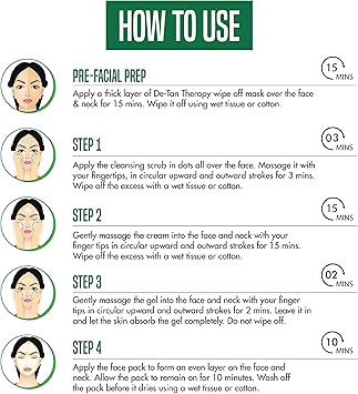 Nature's Essence Natures Essence Glowing Gold Facial Kit 60Grams15ML - Image 4