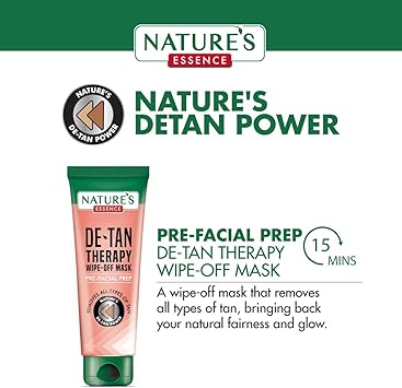 Nature's Essence Natures Essence Glowing Gold Facial Kit 60Grams15ML - Image 5