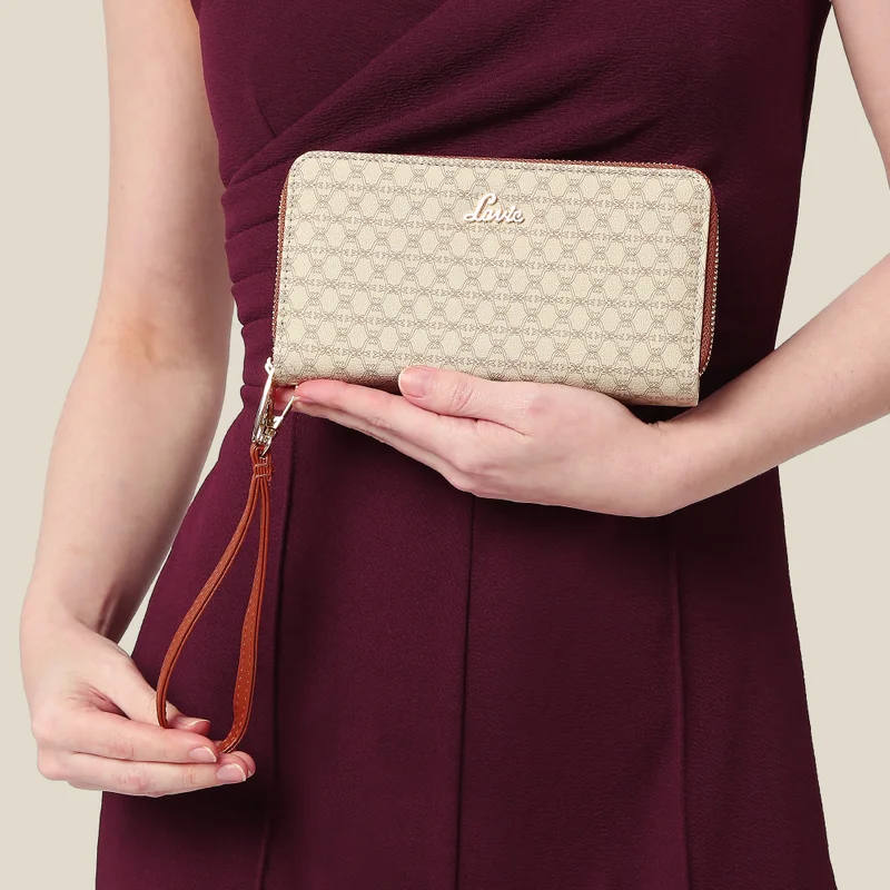 لافي محفظة نسائية بسحاب مزدوج من مونو سيفي