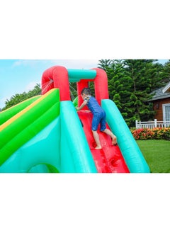 Inflatable Twin Water Slide with tunnel for Kids Outdoor Play - pzsku/Z6FE3B0FA122DE234EBDCZ/45/_/1716788531/642127c2-ff21-497e-8e15-28ac616cc2b9