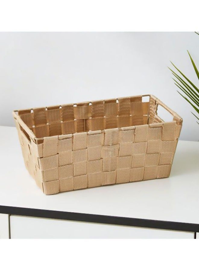 Multifunctional Strap Basket Clothes Storage Bins High-Quality Material Bamboo Storage Basket for Home Decor.  - Image 2