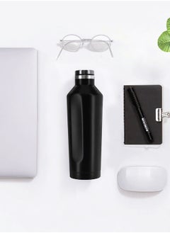 Hans Larsen GALATI - Hans Larsen Double Wall Stainless Steel Water Bottle - Black  - Image 5