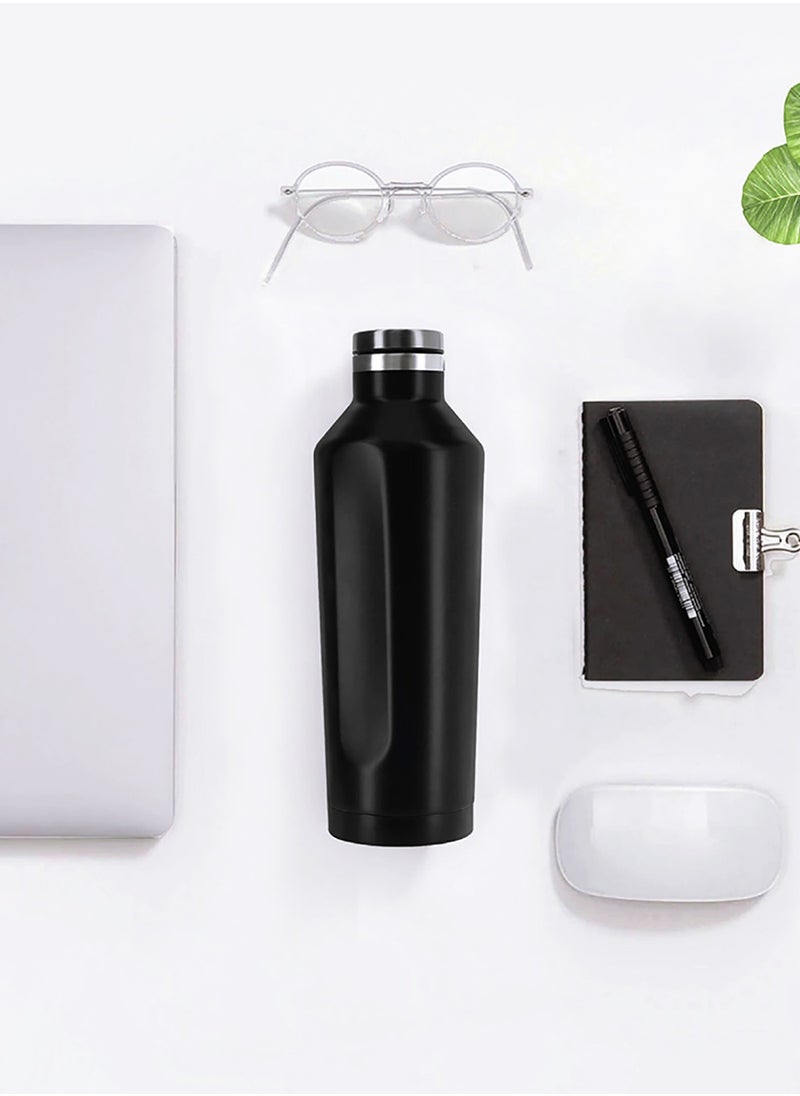 Hans Larsen GALATI - Hans Larsen Double Wall Stainless Steel Water Bottle - Black  - Image 5