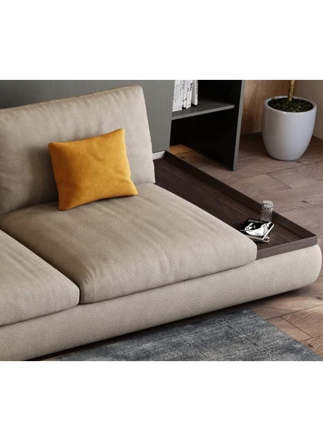 Comfynest طقم أريكة غرفة المعيشة على شكل L بتصميم حديث نوردك (يمين) - Image 4